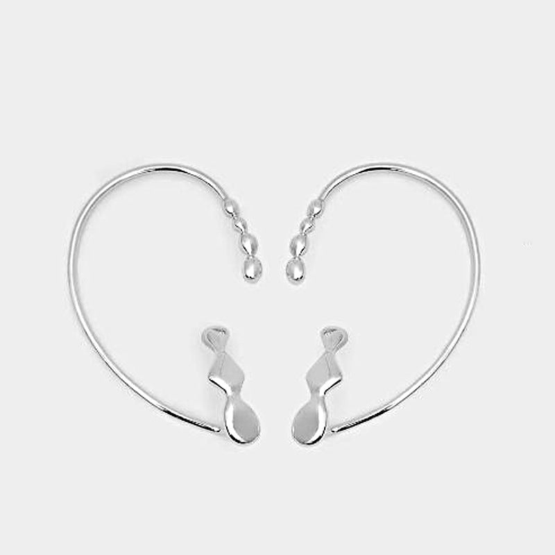 Female Unique Bone Clips Large Size Minimalist Hip Ear Clip