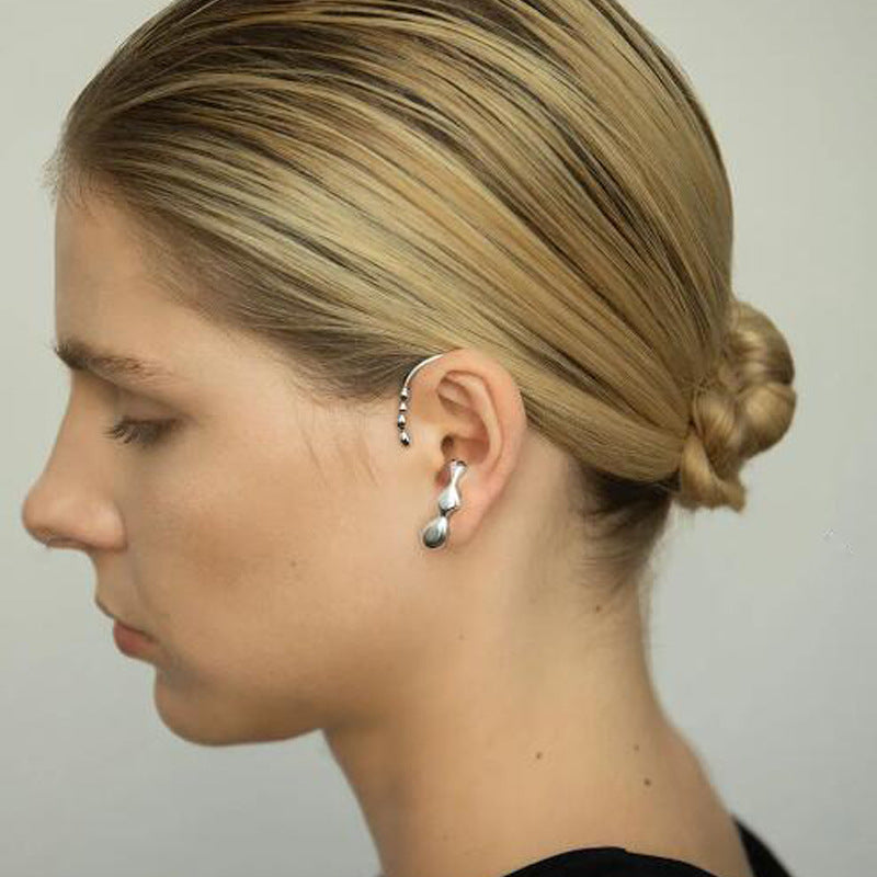 Female Unique Bone Clips Large Size Minimalist Hip Ear Clip