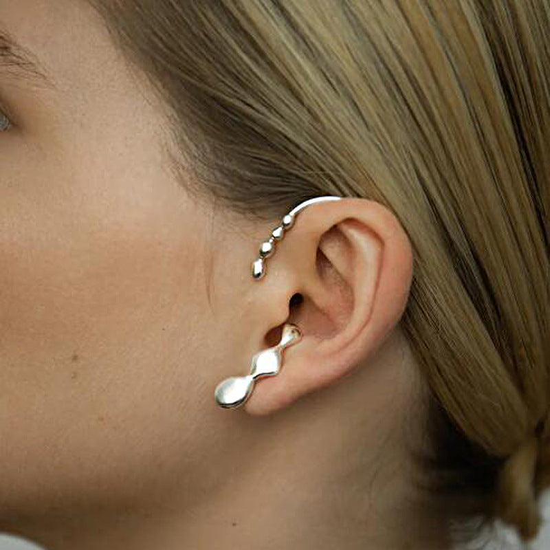 Female Unique Bone Clips Large Size Minimalist Hip Ear Clip