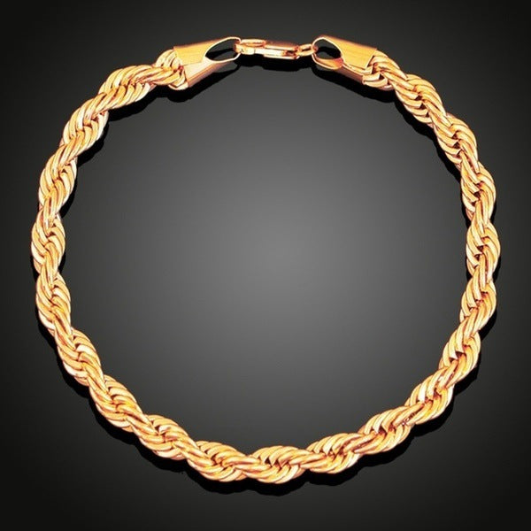 Men's Chain Minimalist Hip Hop Gold Plated Necklaces