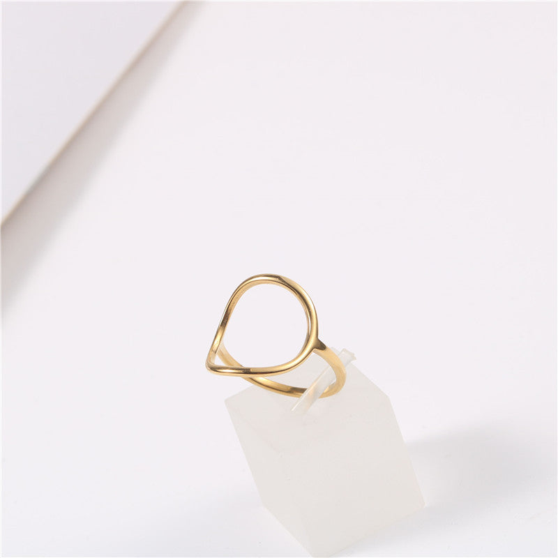 Designer Cool Style Simple Big Ornament Rings