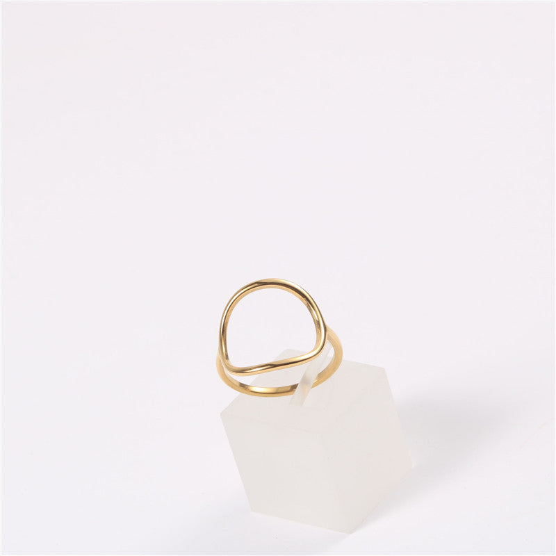 Designer Cool Style Simple Big Ornament Rings