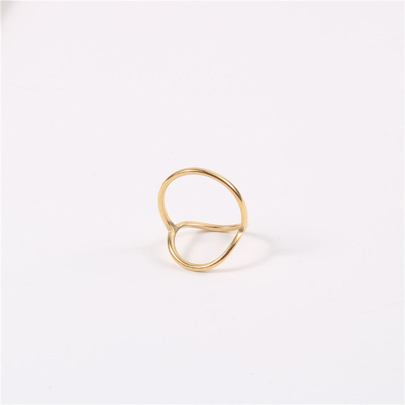 Designer Cool Style Simple Big Ornament Rings