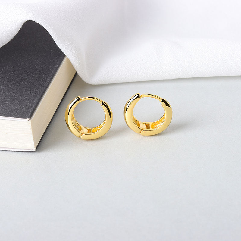 Women's Vintage For Trendy Temperamental Fashionmonger Elegant Frosty Stud Earrings