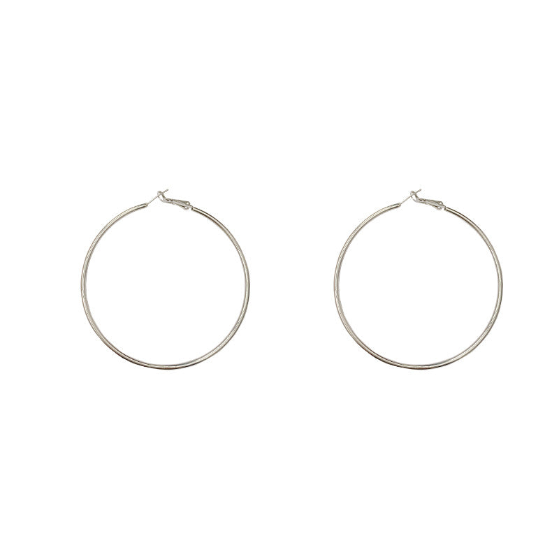 Women's Large Circle Simple For Fashion Eardrops Earrings