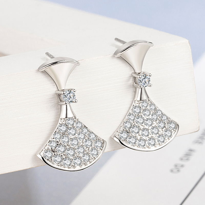 Of Park Meteorological Agency Sier Needle Simple Earrings