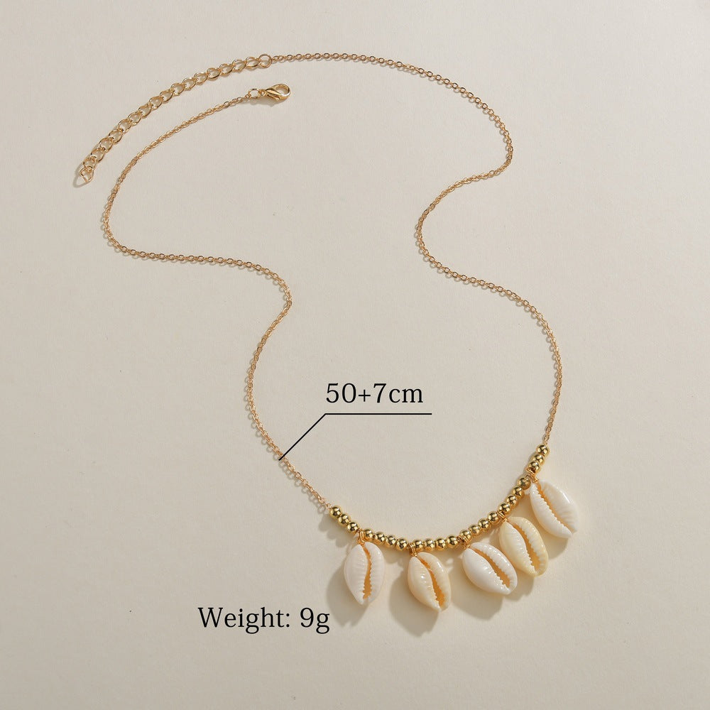 Combination Female Bohemian Style Sweet Clavicle Necklaces