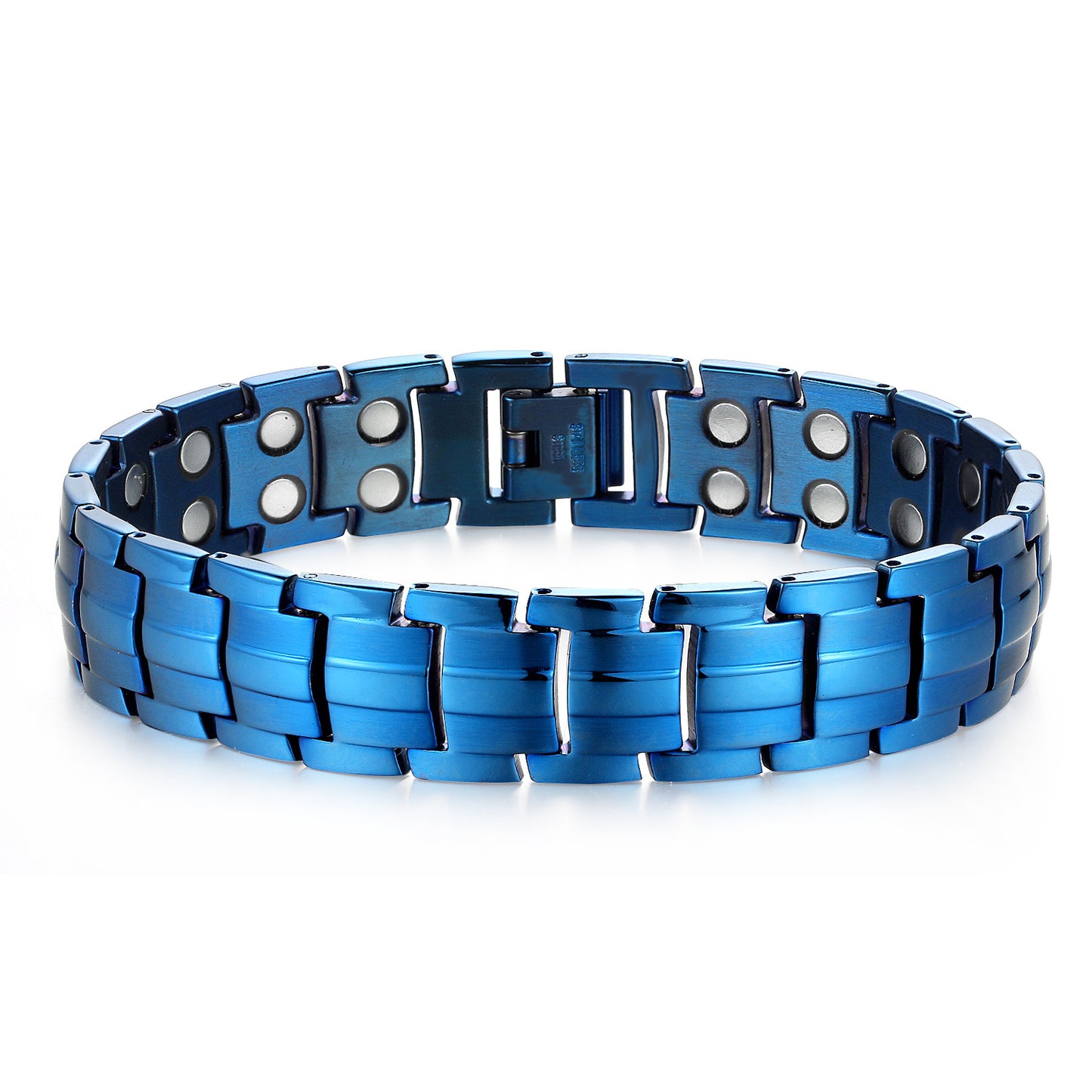 Bracelets à anions magnétiques à dos simple de tortue pour hommes