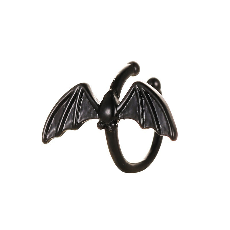 Bat Without Pierced For Couple Simple Rings