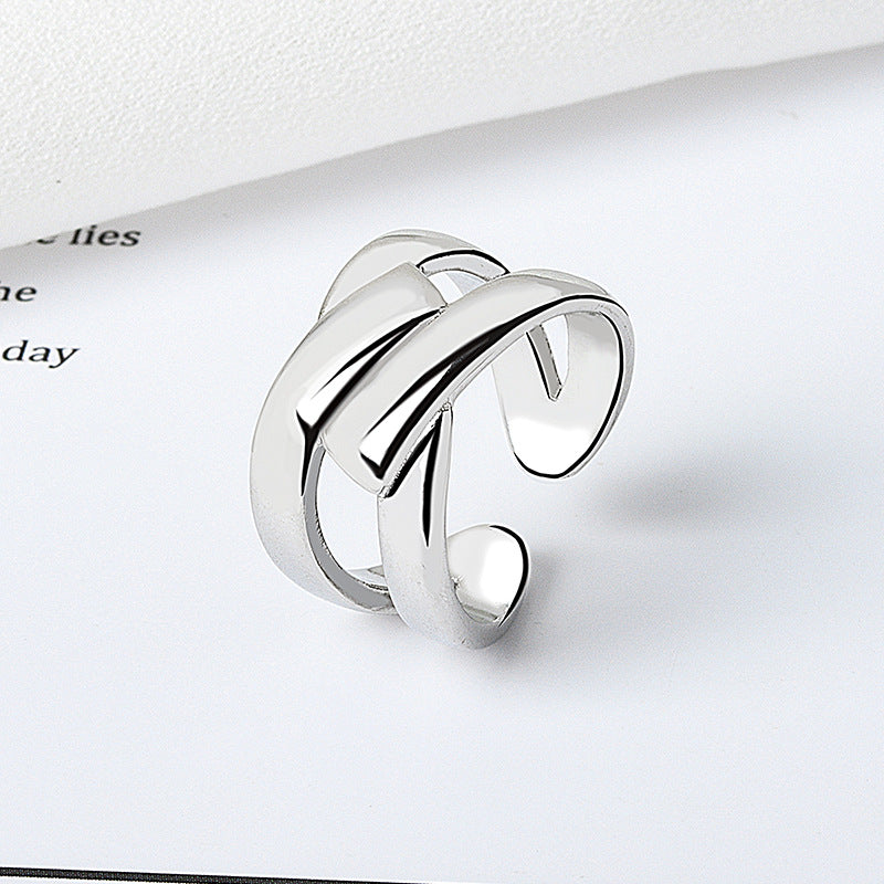 Fashion Vintage Personalized Cold Style Opening Rings