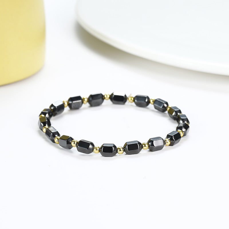 Fashion Black Magnet Ornament Health Stall Bracelets