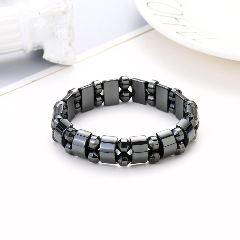 Modische schwarze Magnet-Ornament-Gesundheitsstand-Armbänder