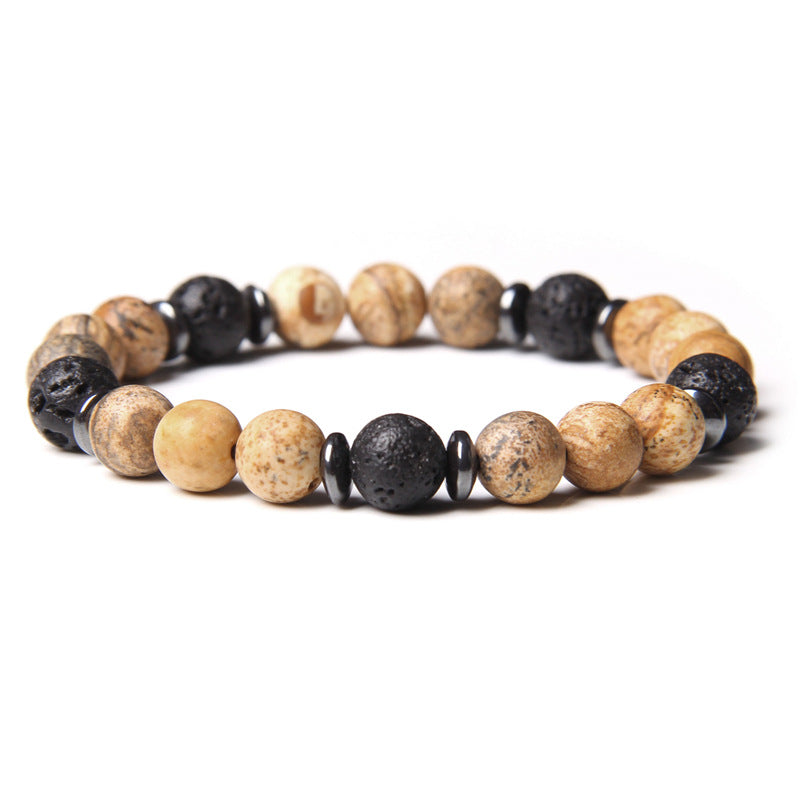 Bracelets essentiels en cristal pour femmes, hommes et cheveux noirs naturels