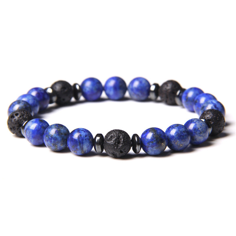 Bracelets essentiels en cristal pour femmes, hommes et cheveux noirs naturels