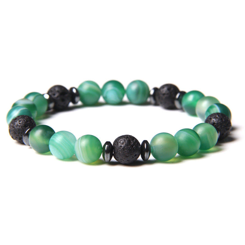 Bracelets essentiels en cristal pour femmes, hommes et cheveux noirs naturels