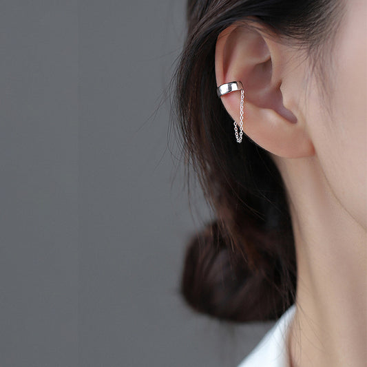 Without Pierced Female French Simplicity Niche Cold Style Ear Clip