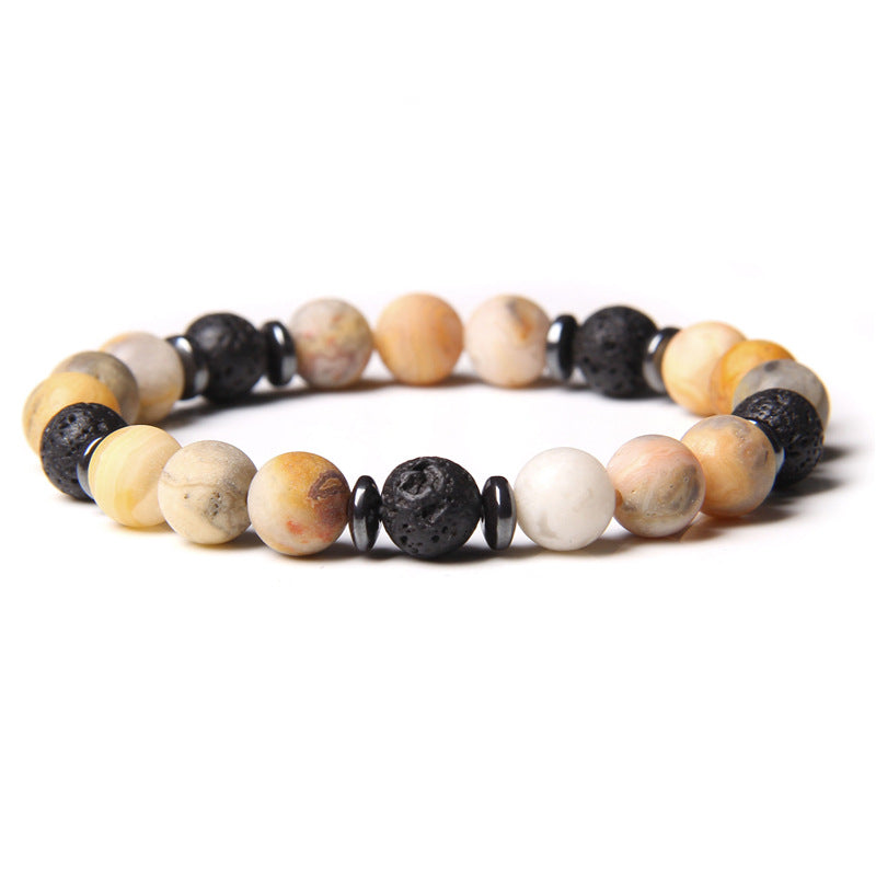 Bracelets essentiels en cristal pour femmes, hommes et cheveux noirs naturels