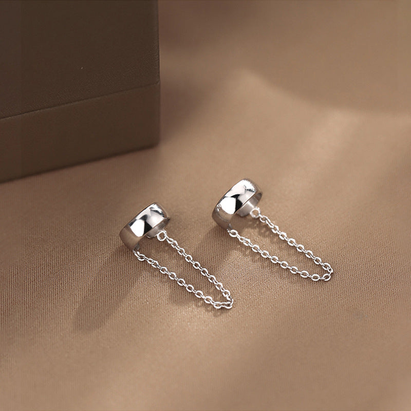 Without Pierced Female French Simplicity Niche Cold Style Ear Clip