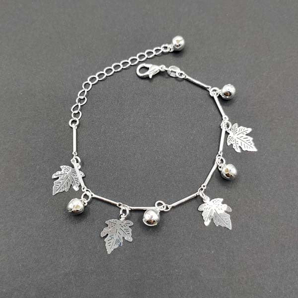 Female Korean Style Simple Imitation Sier Anklet Scenic Bracelets