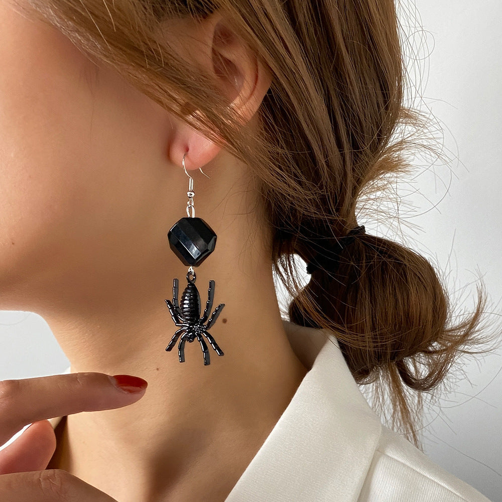 Exaggerated Spider Dark Street Cool Creative Earrings