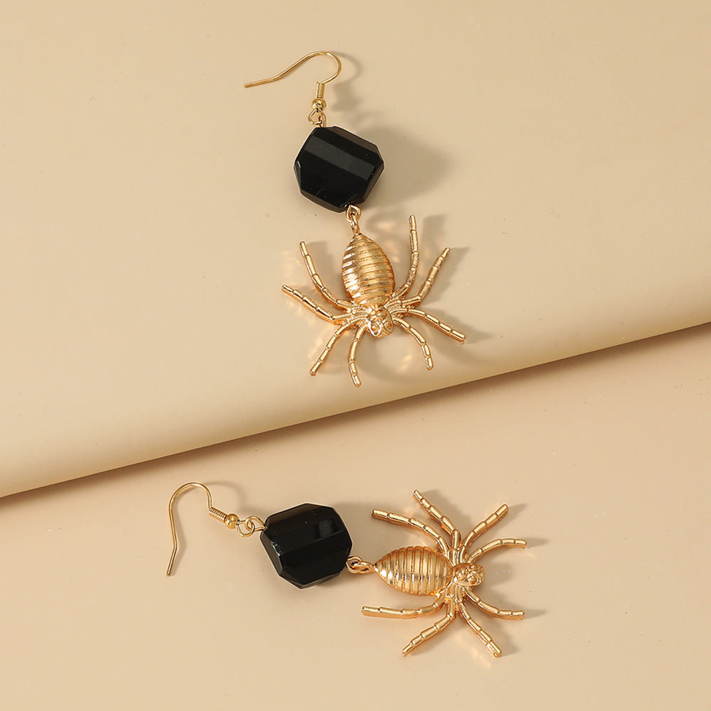 Exaggerated Spider Dark Street Cool Creative Earrings