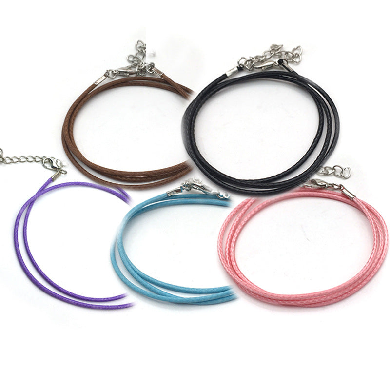 Faceted Big Hole Beads Crown Alloy Fixed Bracelets