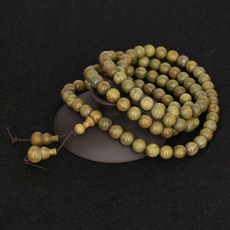 Women's & Men's & Beads Sandalwood Prayer Disciple Gourd Bracelets