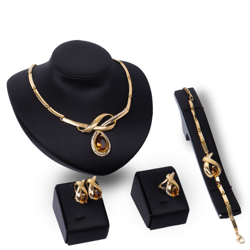 Women's Creative Style Alloy Suit Gold-plated Earrings