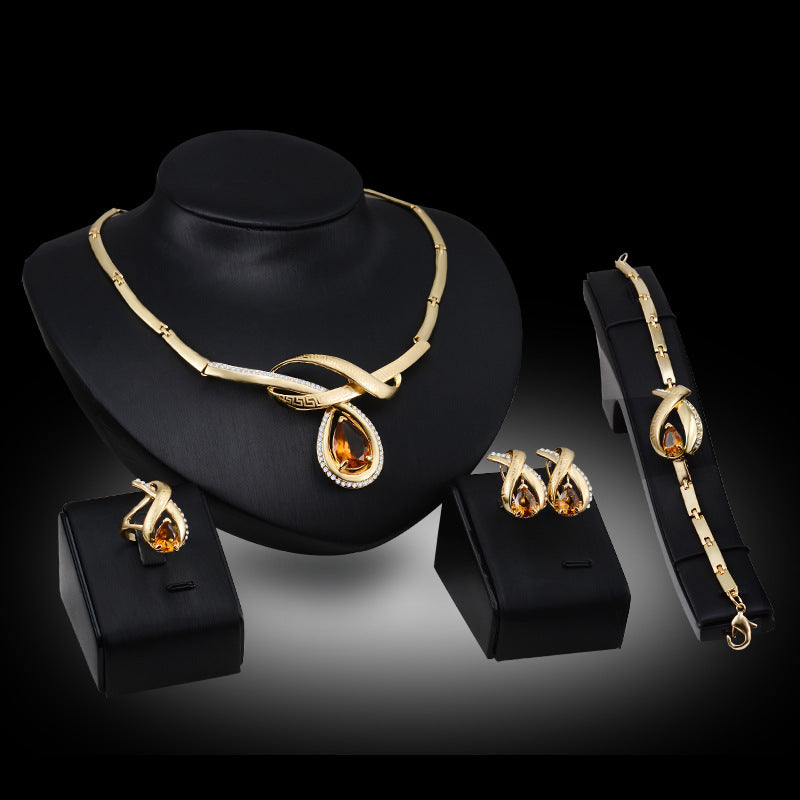 Women's Creative Style Alloy Suit Gold-plated Earrings