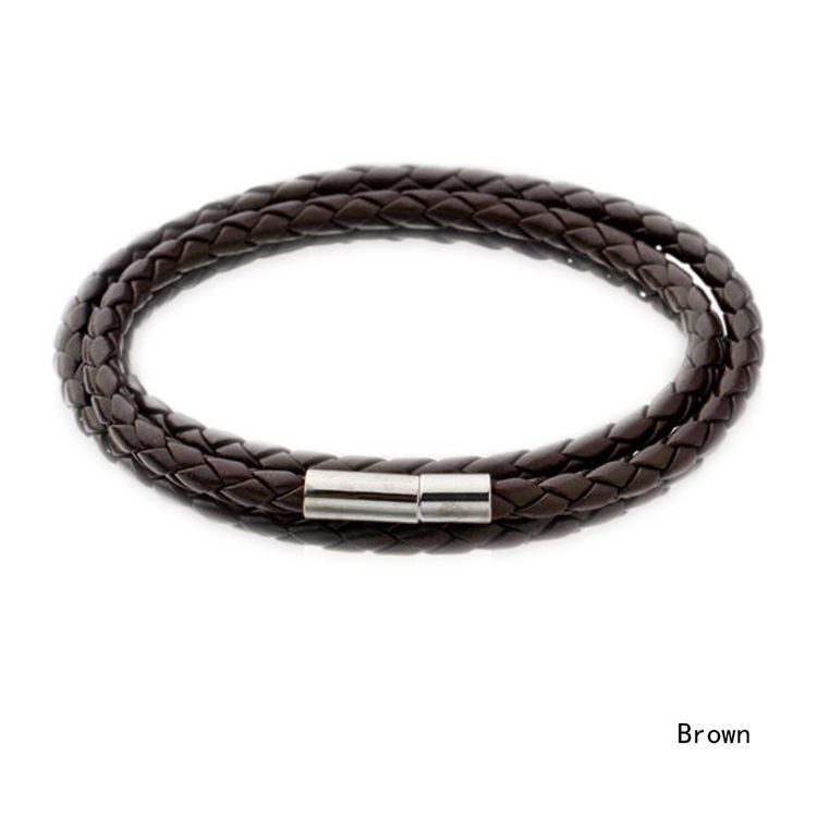 Damen- und Herrenarmbänder sowie handgefertigte, gewebte, kreative Accessoires aus Leder