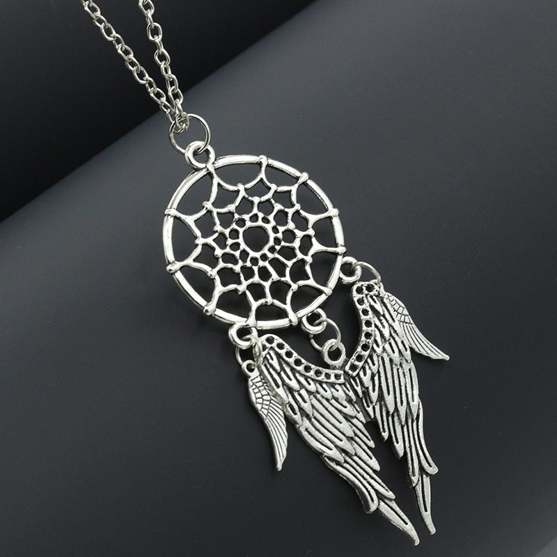 Ornament Tassel Feather Pu Bohemian Style Necklaces