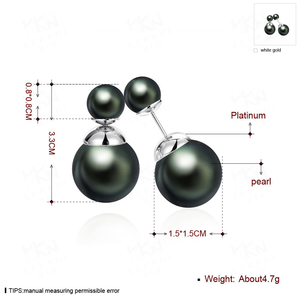 Women's Pearl High-grade Fashion Popular Creative Accessories Earrings