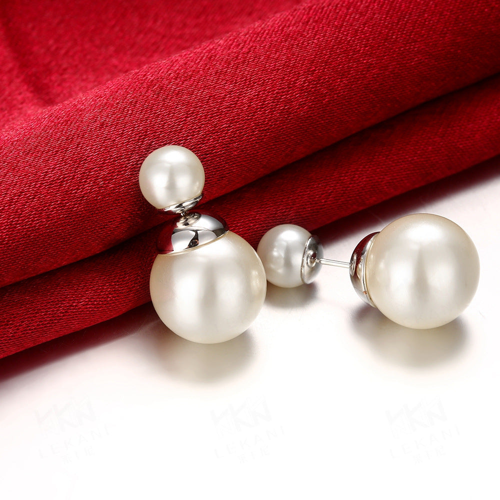 Women's Pearl High-grade Fashion Popular Creative Accessories Earrings