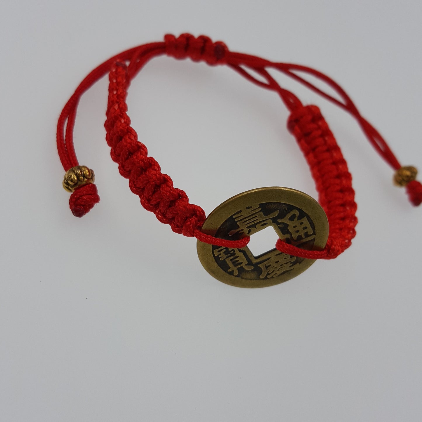 Crystal Jade Red Rope Anklet Two Bracelets