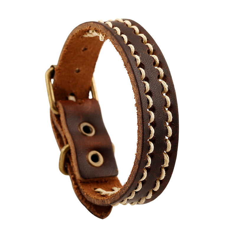 Men's Accessories Abroad Jewelry Simple Vintage Weave Bracelets