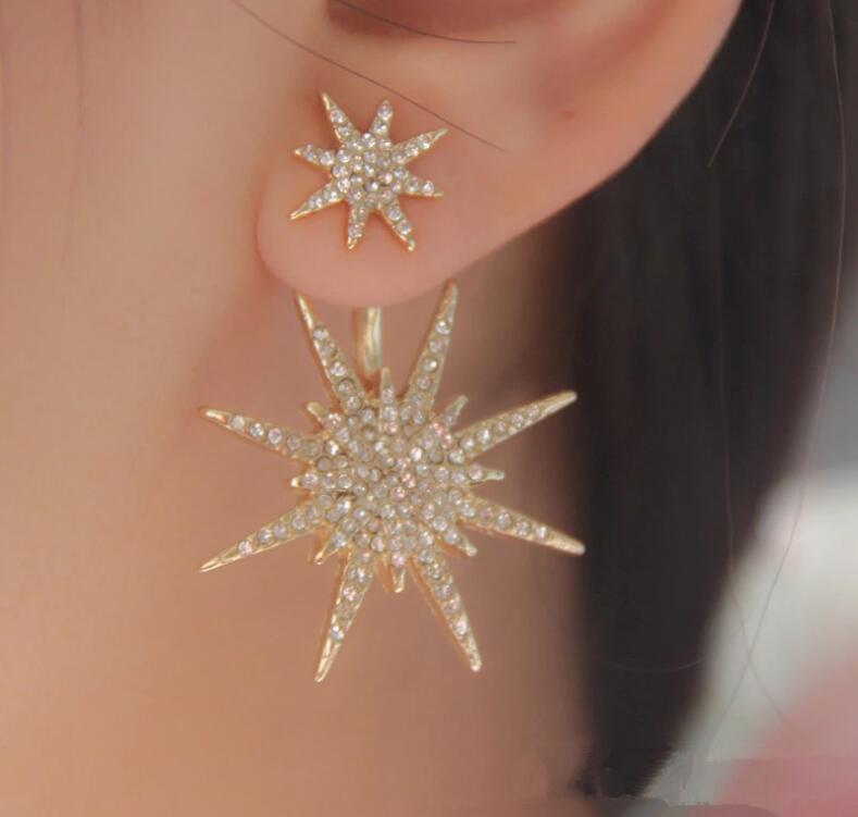 Women's Korean Style Fashion Popular Starlight Trendy Earrings