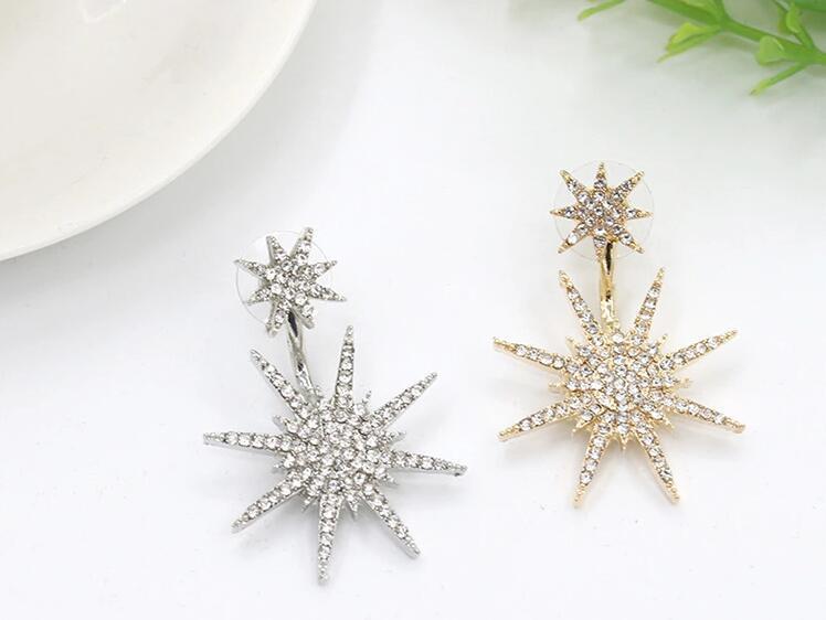 Women's Korean Style Fashion Popular Starlight Trendy Earrings