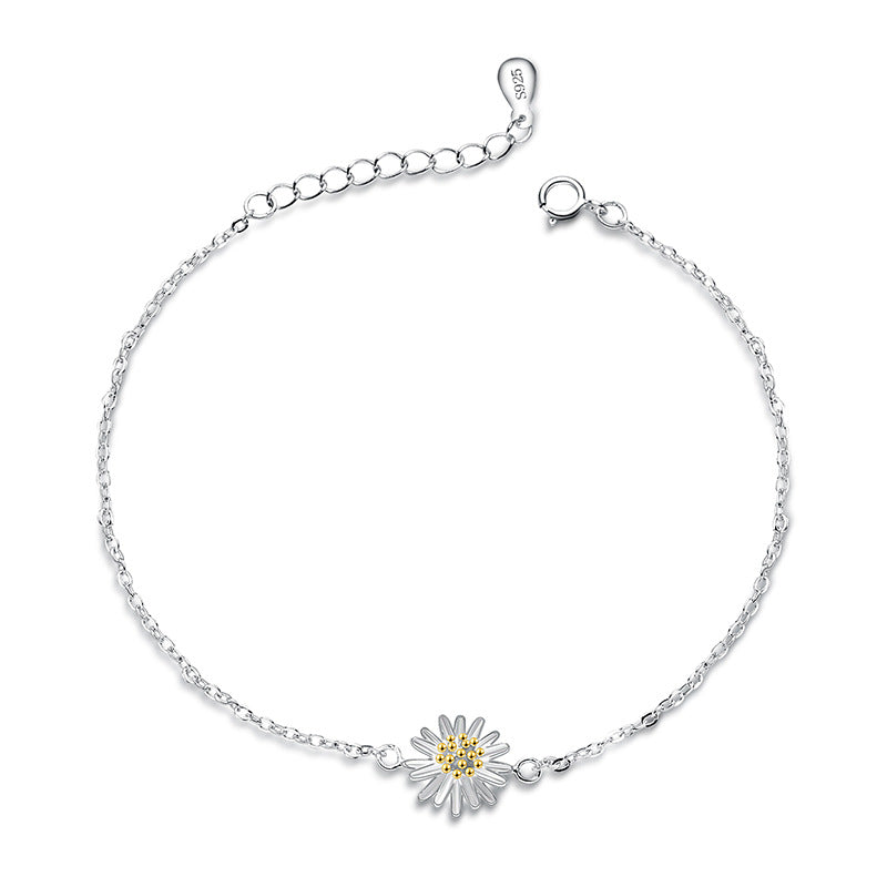 Daisy Fashion petits bracelets à main en chrysanthème frais