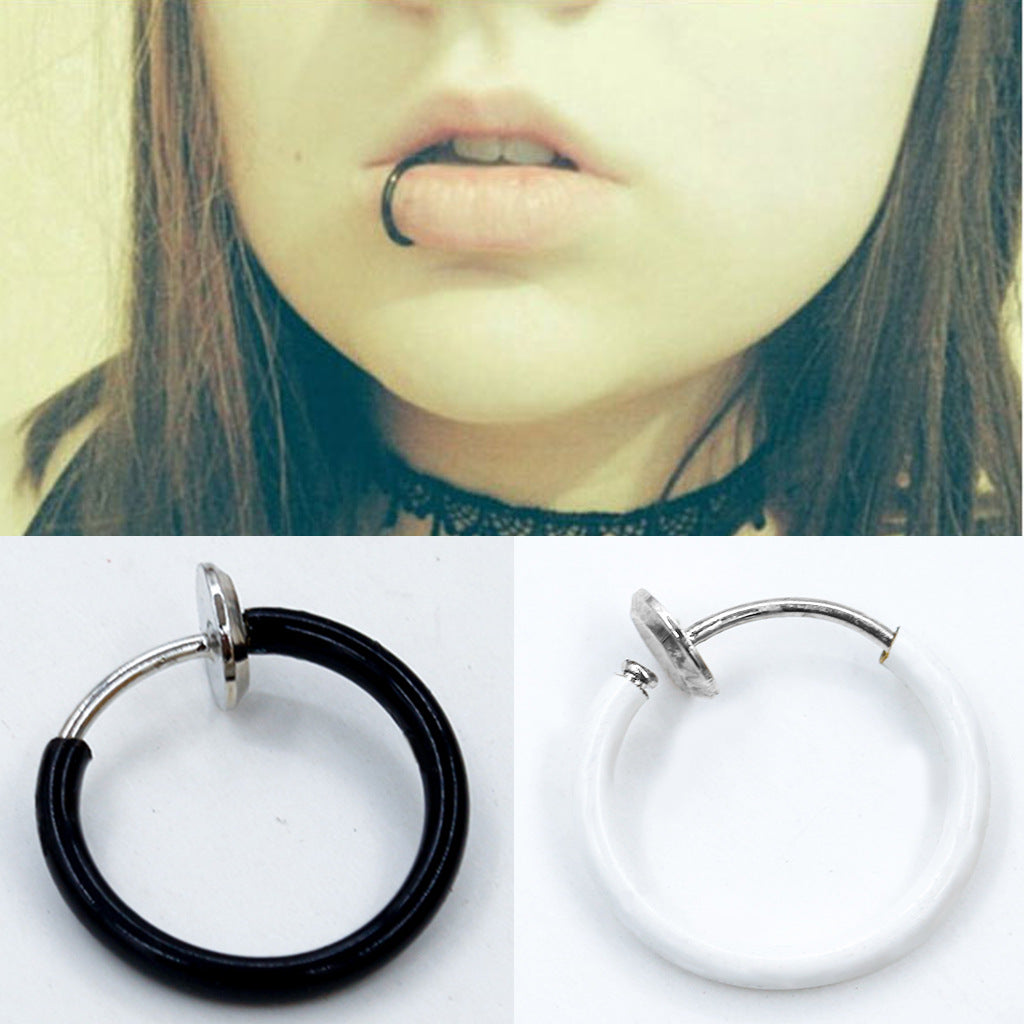 Simple Small Circle Single Korean Fashion Ear Clip