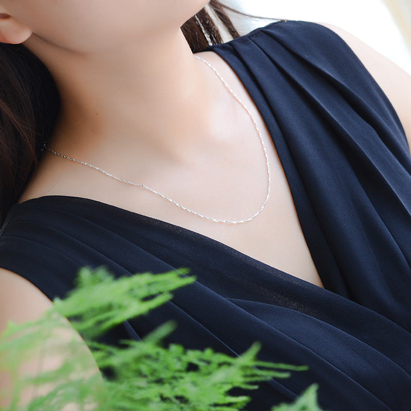 Women's Elegant Short Clavicle Chain Korean Style Necklaces