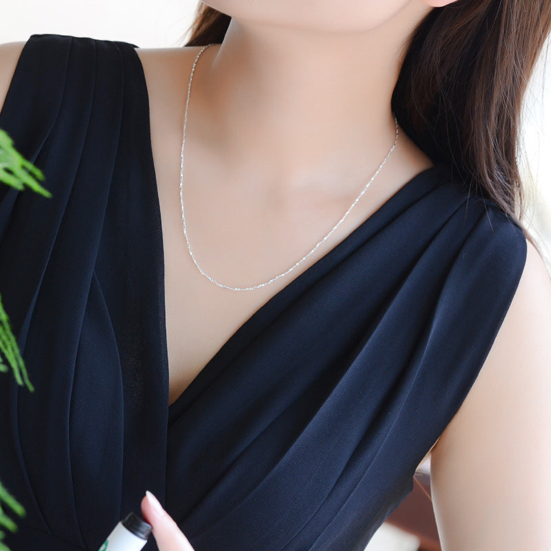 Women's Elegant Short Clavicle Chain Korean Style Necklaces