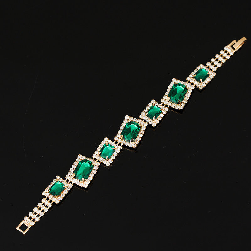Women's Korean Style Fashion Electroplated Diamond Bracelet