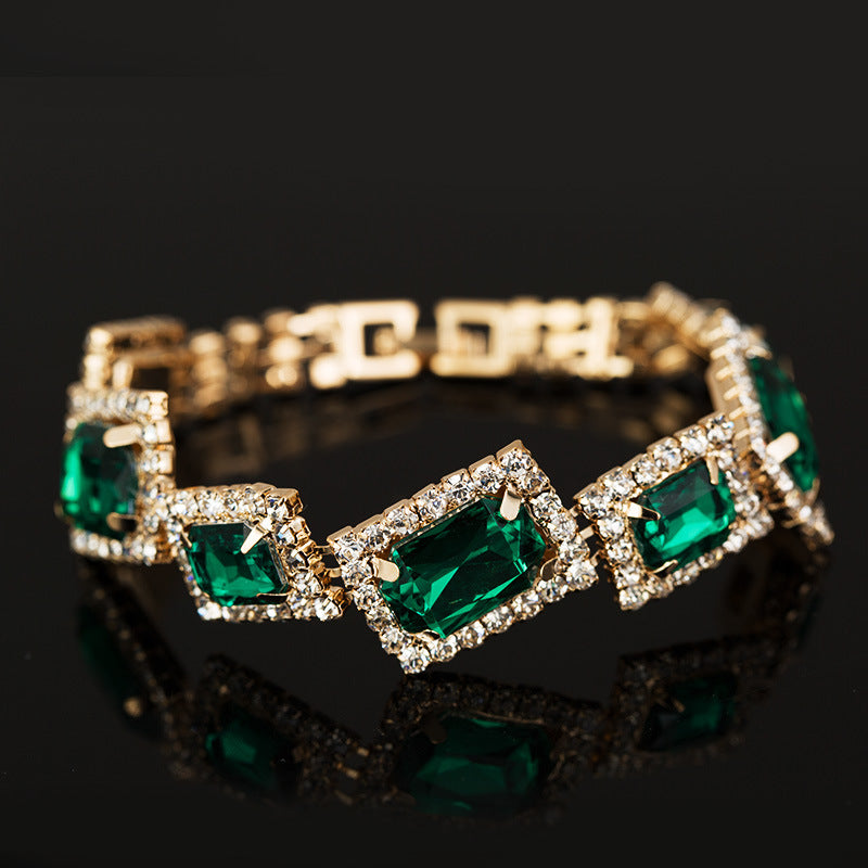 Women's Korean Style Fashion Electroplated Diamond Bracelet
