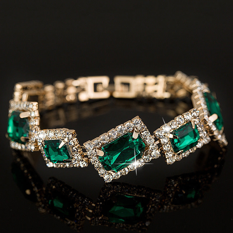Women's Korean Style Fashion Electroplated Diamond Bracelet