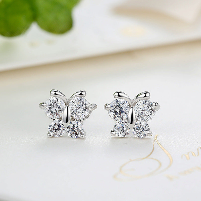 Korean Style Ear Butterfly Sky Wing Earrings