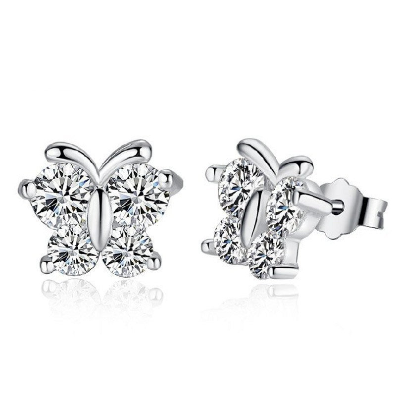 Korean Style Ear Butterfly Sky Wing Earrings