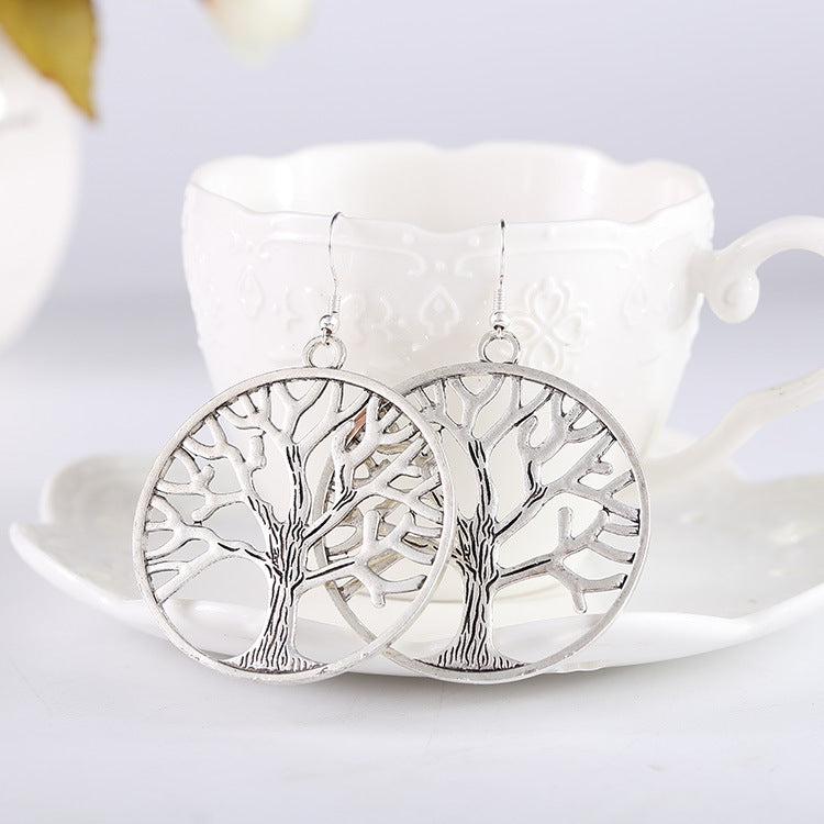 Boucles d'oreilles américaines à la mode, grandes étoiles à cinq branches exagérées