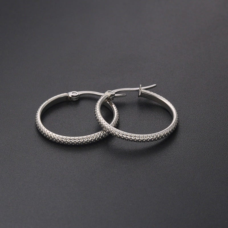 Fashion Stainless Steel Shrimp Male Clip Personality Ear Buckle