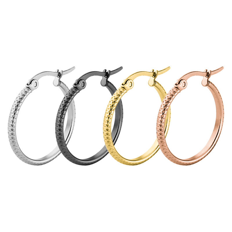 Fashion Stainless Steel Shrimp Male Clip Personality Ear Buckle