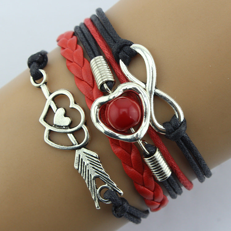 Fashion Retro The Arrow Of Love Bracelets